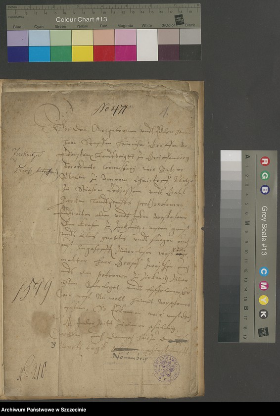 image.from.unit.number "Kirche zu Zirkwitz [Cerkwica]."