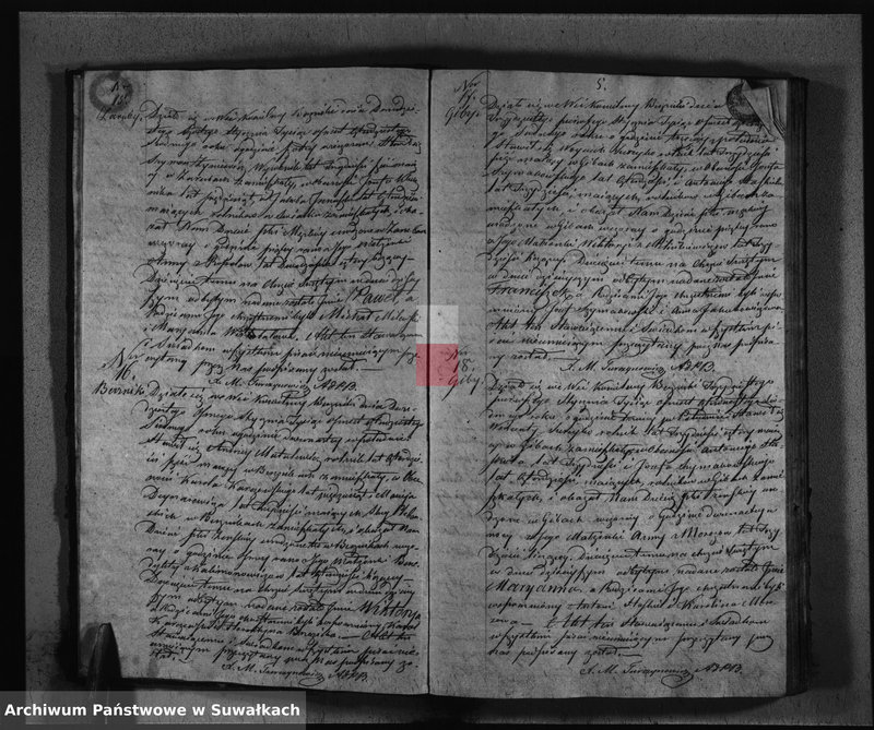 image.from.unit.number "Księga Duplikat Parafij Berznickiej z Roku 1847-go"