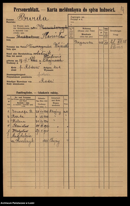 image.from.unit.number "[Spis ludności Łodzi] Burchon - Busek"