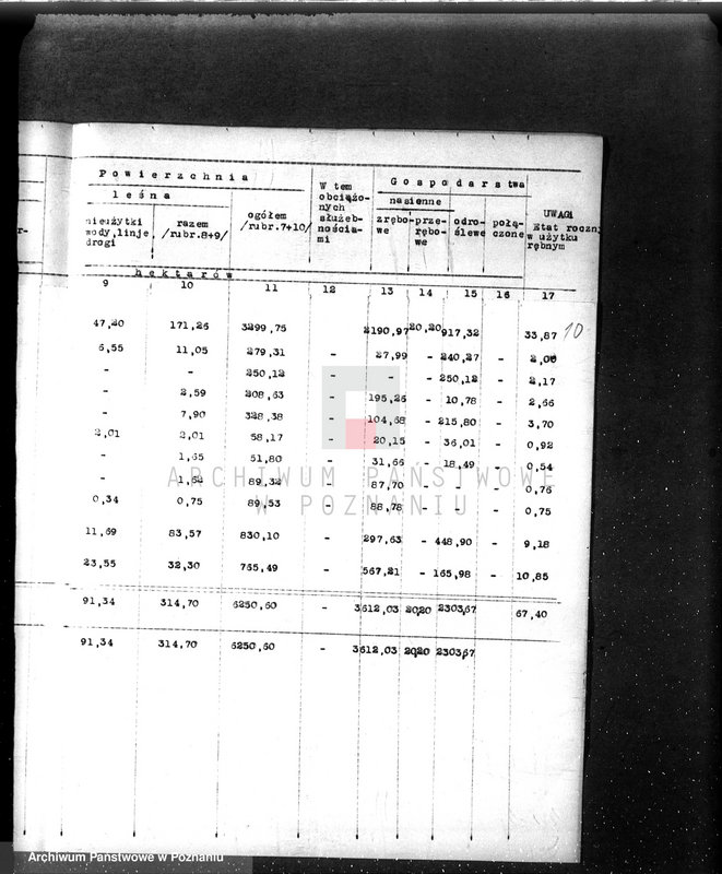 Obraz 14 z jednostki "/Nadzór nad gospodarką leśną sprawy ogólne/"