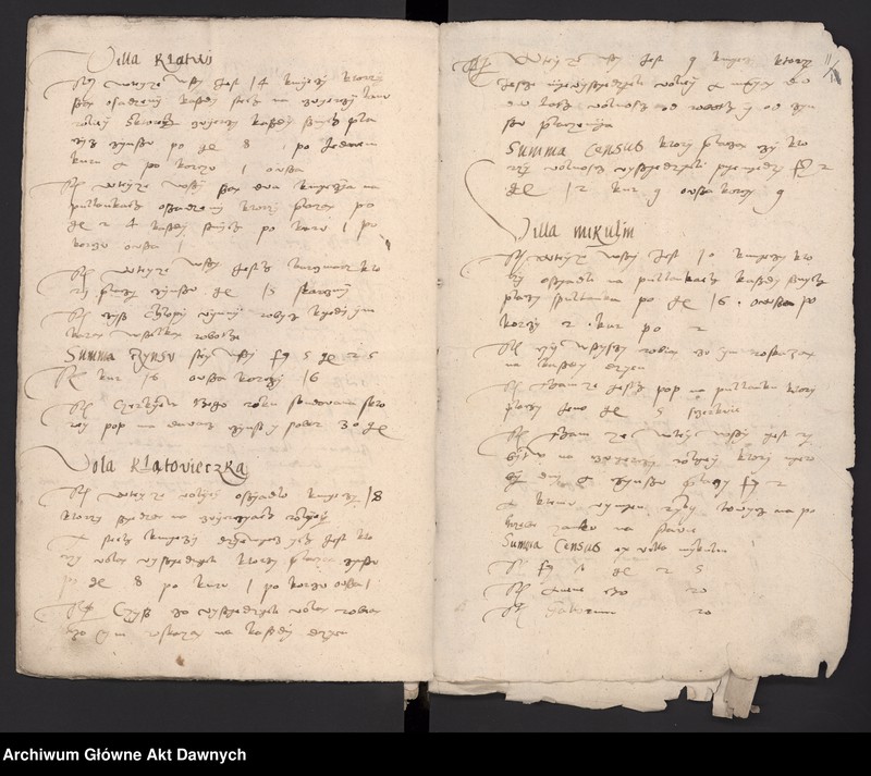 image.from.unit.number "Rejestry poborowe i wybranieckie, inwentarze i rachunki królewszczyzn i wielkorządów, rachunki z kwarty, wyliczenia sejmowe itp."