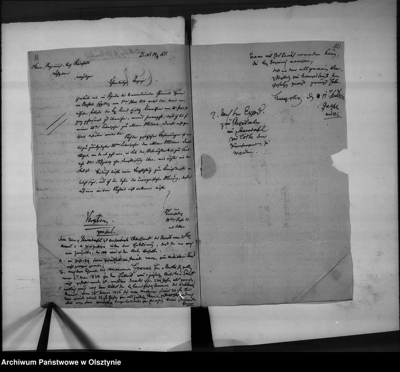 image.from.unit.number "Anstellung des Kreissekretair Sturmhoefel [Johann Friedrich] als Regierungs-Sekretair"
