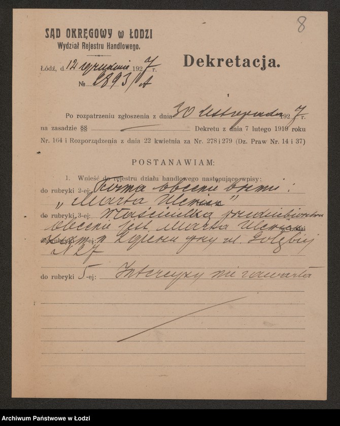 Obraz 10 z jednostki "Leon Ulewicz – sklep spożywczy – Zgierz"