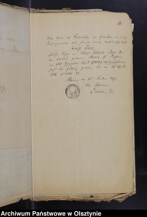 image.from.unit.number "Die zum Zwecke der Eheschlissung nothwendigen Schriftstück"