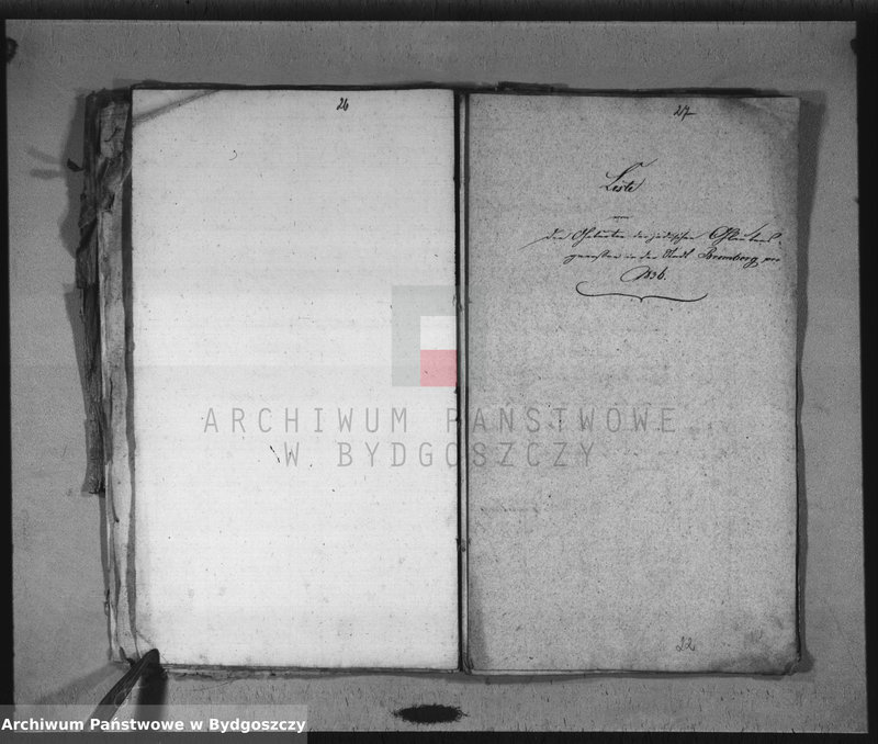 image.from.team "Akta metrykalne żydowskiej gminy wyznaniowej w Bydgoszczy"