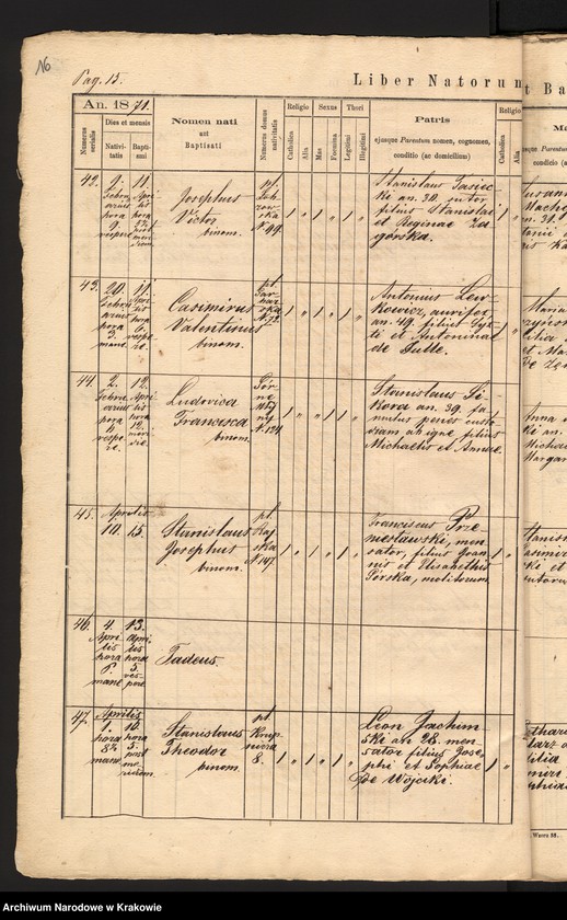 Obraz 19 z jednostki "[Akta urodzeń]"