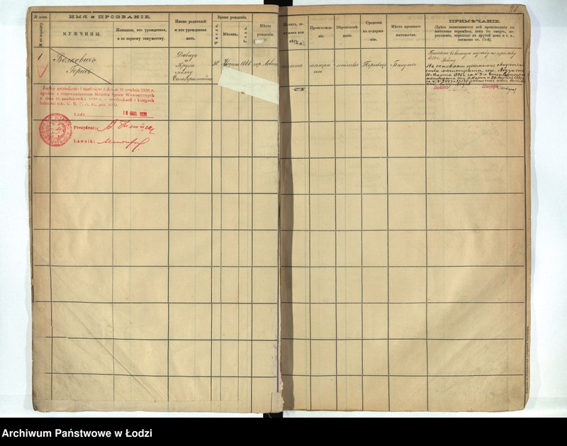 image.from.unit.number "[Księga ludności stałej m. Łodzi guberni piotrkowskiej - Dzielnicy Bałuty nr domu 1-9]"