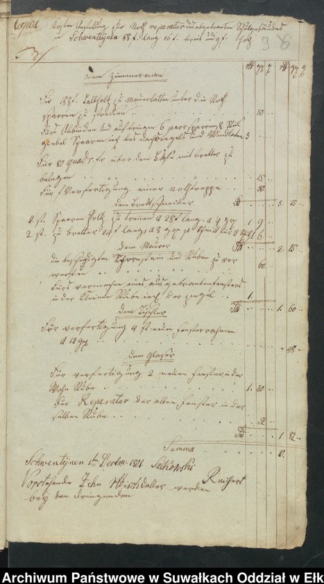 image.from.unit.number "1. Sachen betreffend die Kleinen Reparaturen an der Kirche ind den Kirchengebäden vom Jahre 1801. 2. Kirchen Bau Sachen wegen Reparatur des Kirchendachs vom Jahre 1804. 3. Bau sachen wegen des Pfarrer Widdem im Jahre 1806"