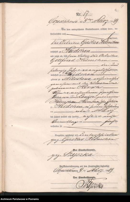 Obraz 20 z jednostki "Księga zgonów"