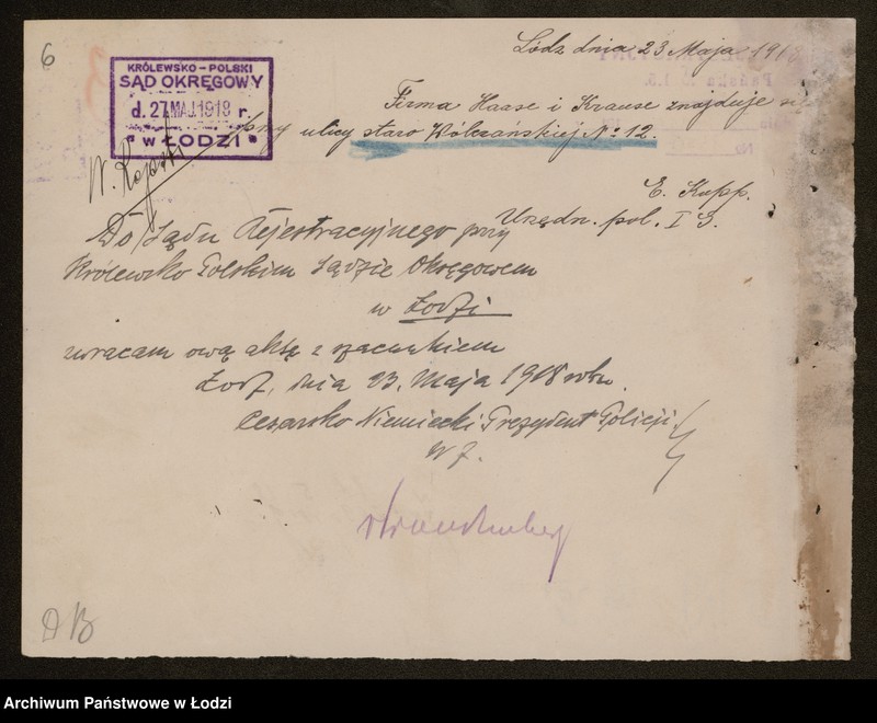 Obraz 8 z jednostki "Christian Adolf Krause- farbiarnia wykańczalnia"