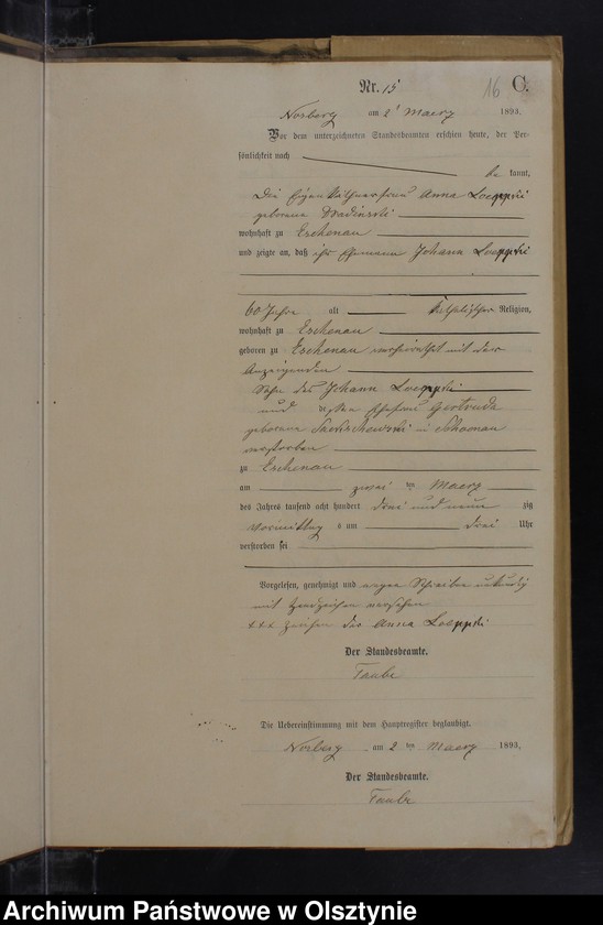 image.from.unit.number "Sterbe-Neben-Register Nr 1 - 51"