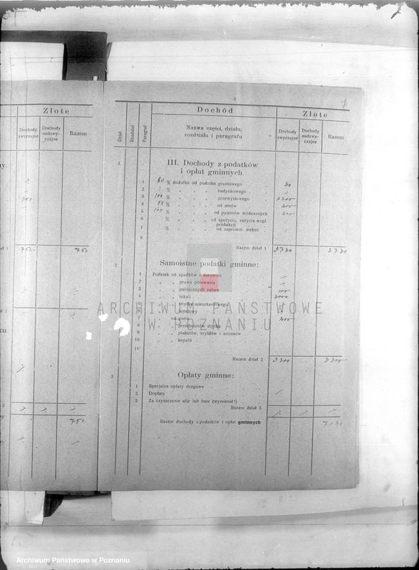 Obraz 12 z jednostki "Budżet i sprawy rachunkowo-kasowe Skalmierzyc Nowych"