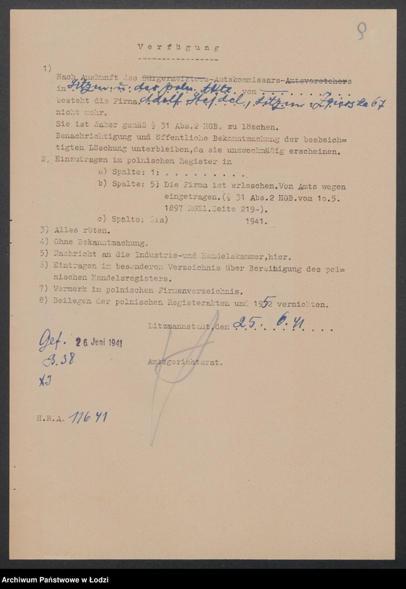 Obraz 11 z jednostki "Adolf Stejdel- sprzedaż wyrobów tytoniowych"