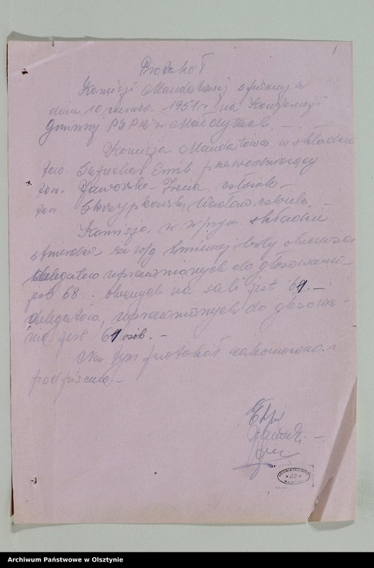 image.from.team "Komitet Gminny Polskiej Zjednoczonej Partii Robotniczej w Małdytach pow. morąski"