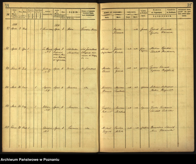 Obraz 20 z jednostki "Księga urodzin"