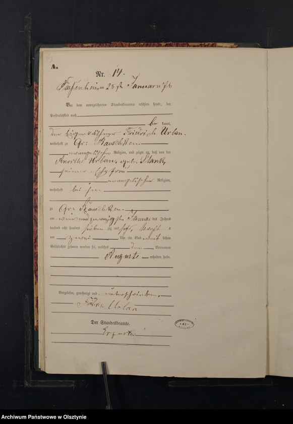 image.from.unit.number "Geburts-Haupt-Register Nr 1 - 219"