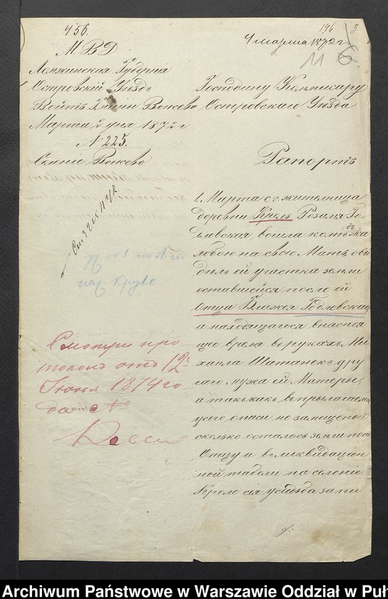 image.from.unit.number "O urządzaniu chłopów byłej rządowej wsi Jonik, gm. Komorowo wchodzącej w skład prywatnej własności tejże nazwy podlegającej ziemianinowi Piotrowi Zieleńskiemu"