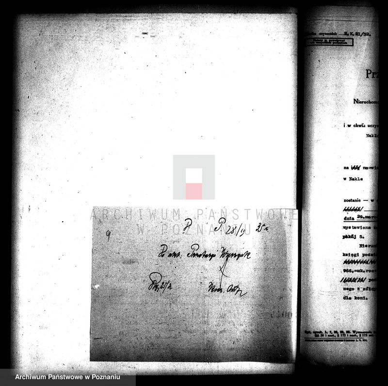 Obraz 13 z jednostki "Przymusowe przetargi nieruchomości w powiecie wyrzyskim"