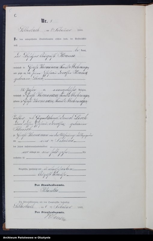 image.from.unit.number "Sterbe-Neben-Register Nr 1 - 47"