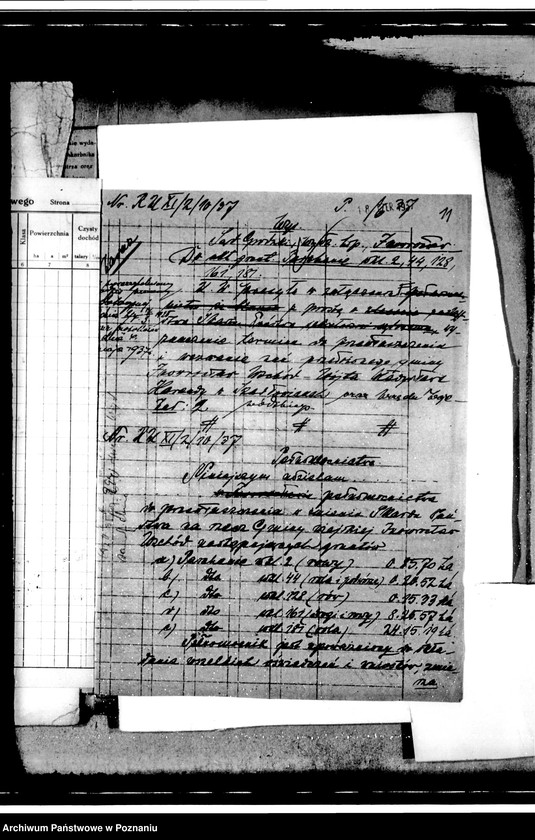 Obraz 15 z jednostki "Przewłaszczenie dotacji Parchanie powiat inowrocławski"