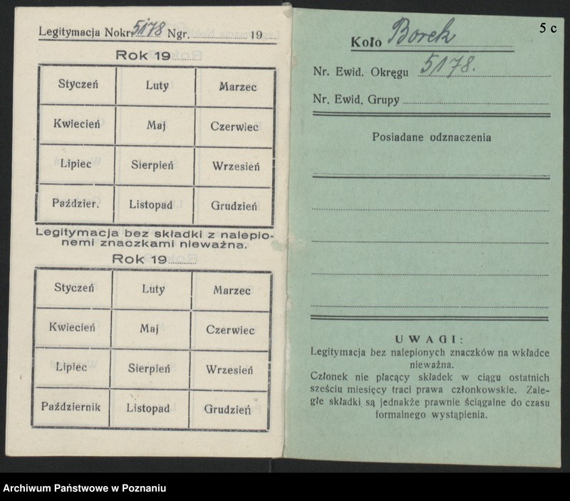 Obraz 16 z jednostki "Borek, powiat Gostyń - akta koła."