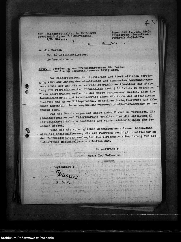 Obraz 11 z jednostki "Rundschreiben"