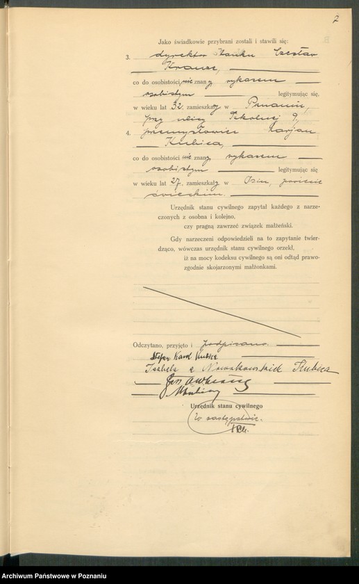 Obraz 9 z jednostki "Księga miejscowa małżeństw tom III [Rejestr główny małżeństw]"