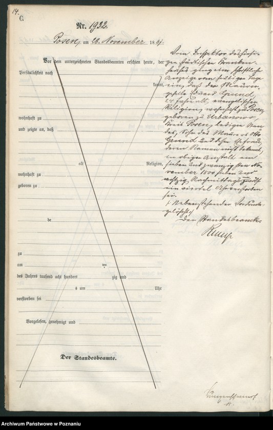 Obraz 17 z jednostki "Księga zgonów t. V"