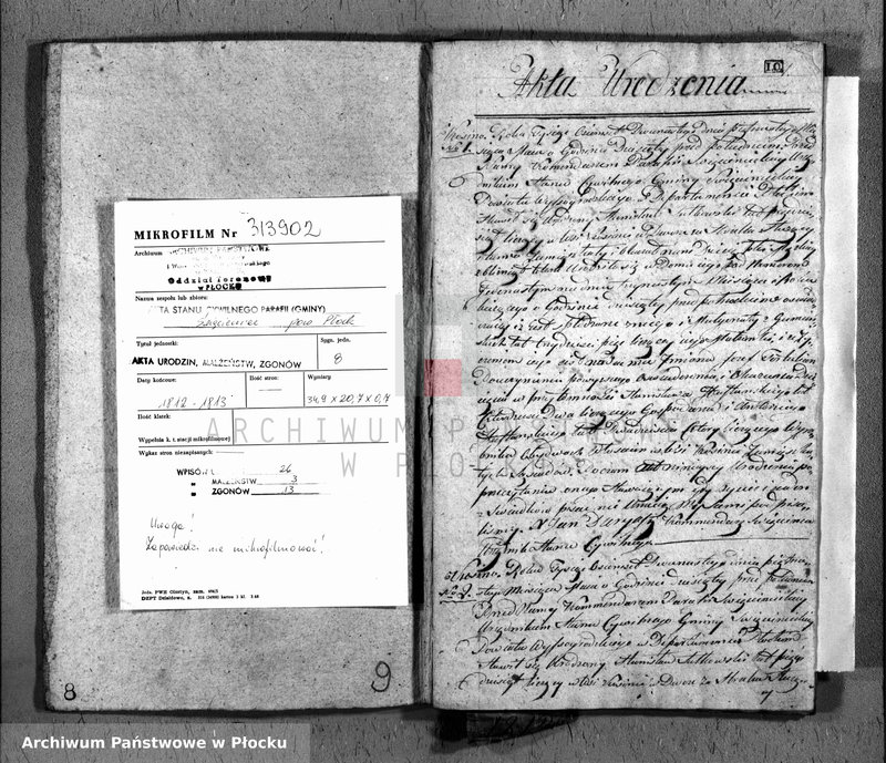 image.from.unit.number "Akta urodzeń, małzeństw i zgonów"