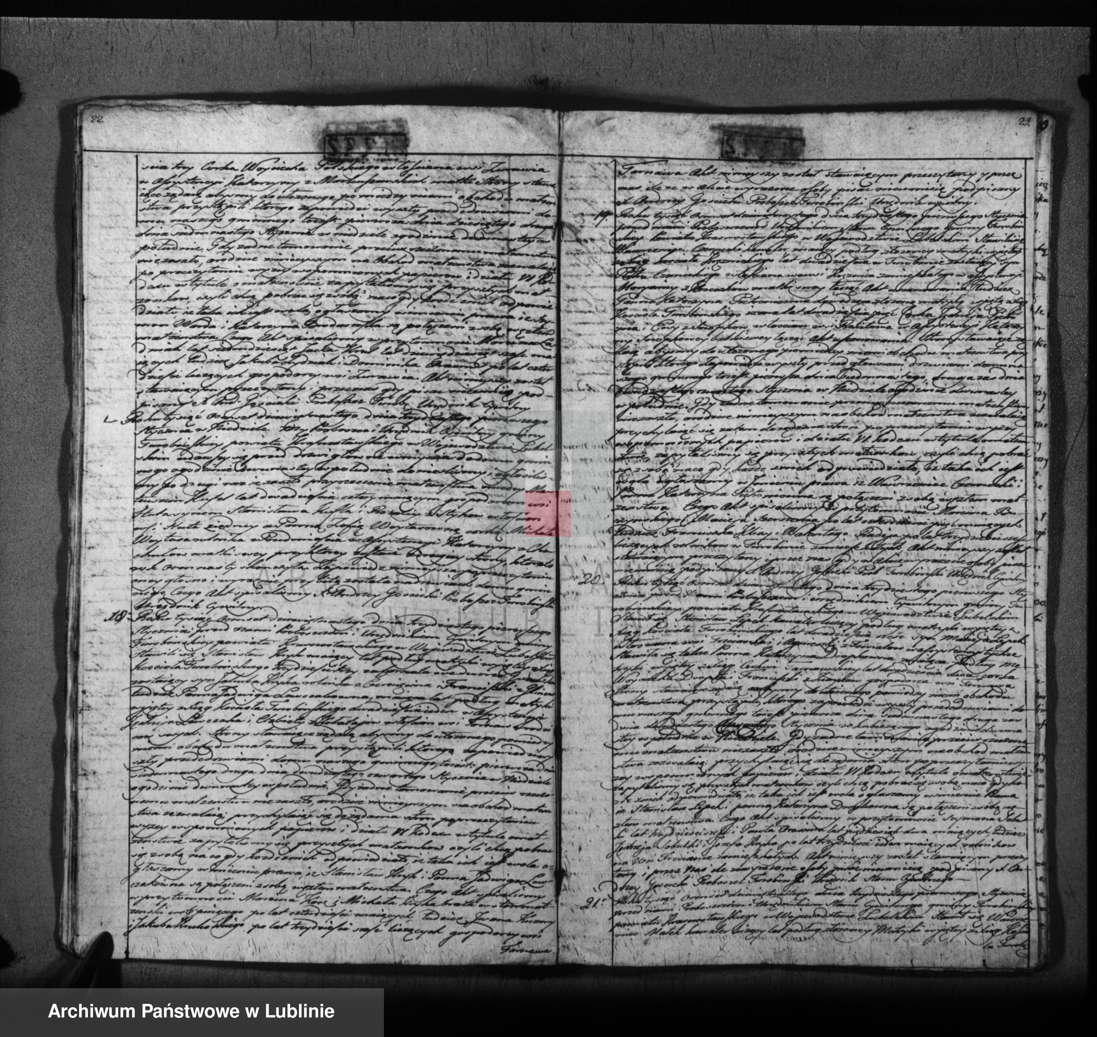 Skan z jednostki: Księga zapowiedzi i małżeństw