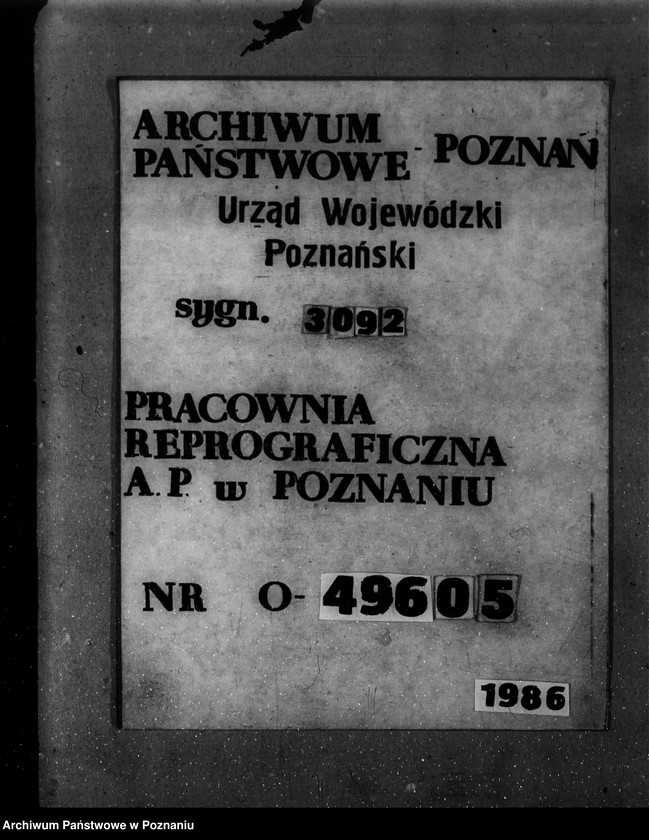 Obraz 1 z jednostki "Ostateczny plan dzielczy i nowy kataster majątku Wyrza i Białowieża powiatu wyrzyskiego"