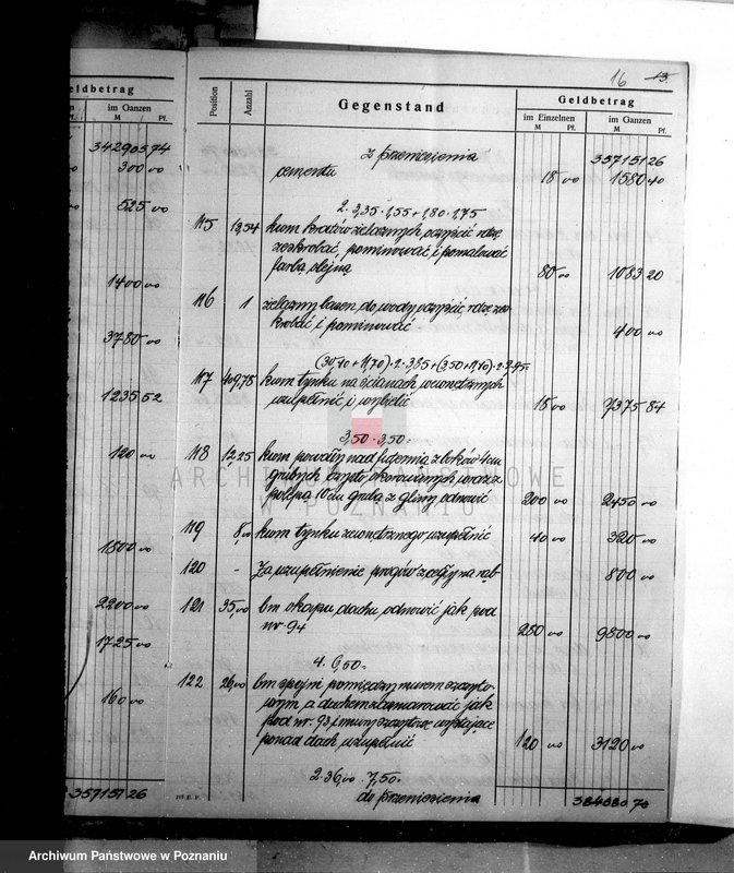 Obraz 20 z jednostki "Sprawy budowlane majątku Kunowo powiat inowrocławski"