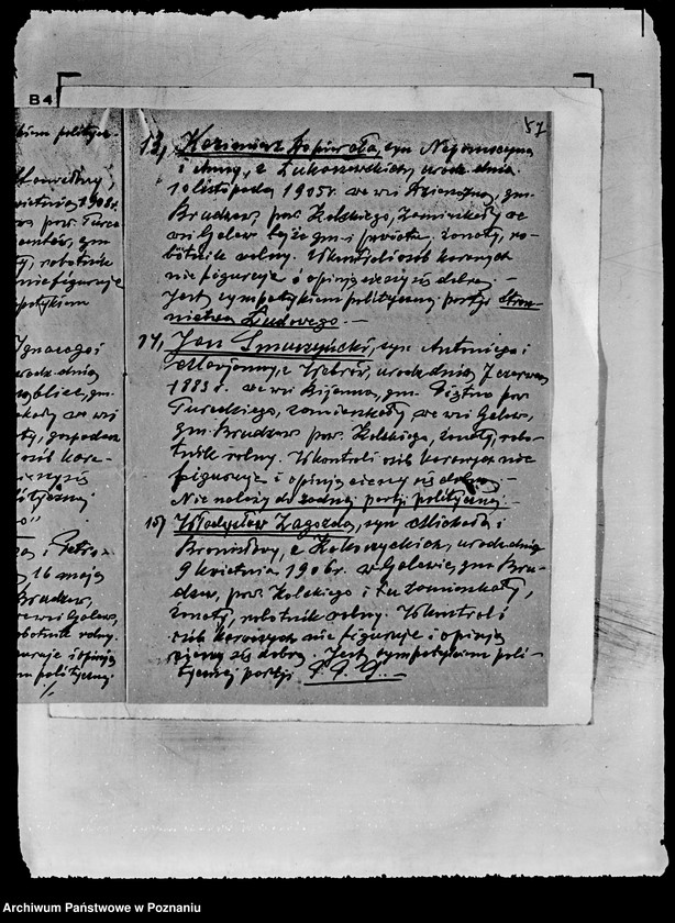 image.from.unit.number "Stowarzyszenie ochotniczej straży pożarnej powiatu kolskiego litery od G-W"