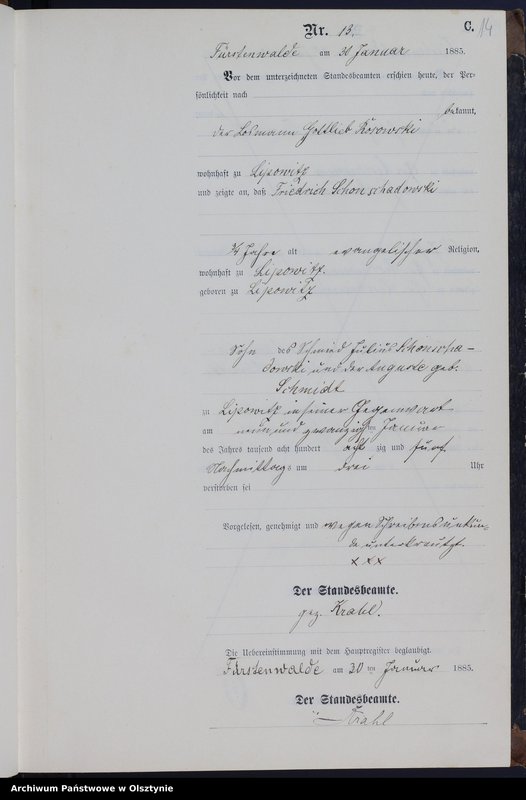 image.from.unit.number "Sterbe-Neben-Register Nr 1 - 207"