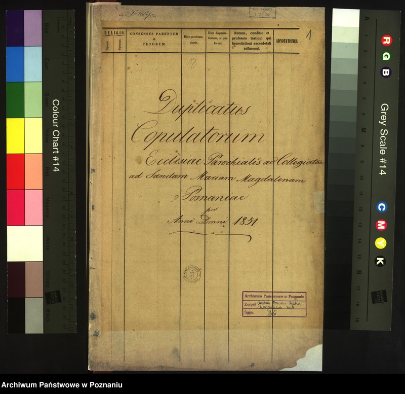 Obraz 3 z jednostki "Księga ślubów"