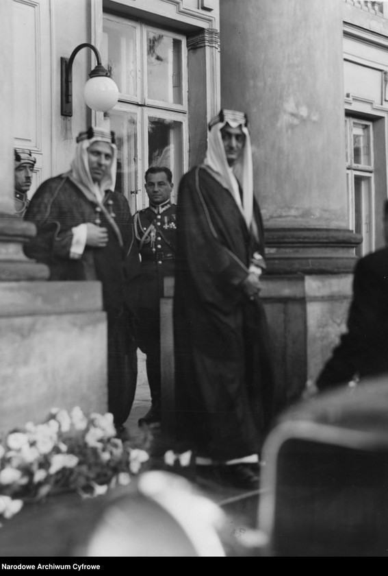 Obraz 4 z jednostki "Wizyta następcy tronu Królestwa Al-Hidżaz Faisala ibn Abd al-Aziza as-Sauda w Polsce"