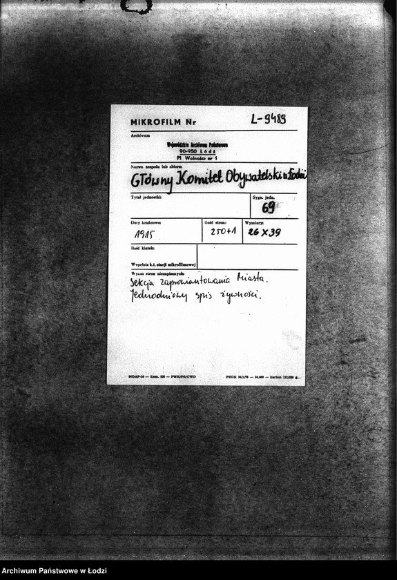 Obraz 2 z jednostki "Jednodniowy spis żywności"