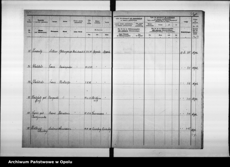 Obraz 20 z jednostki "40. Wahlbezirk Wahllokal: Schule Odervorstadt Breslauerstr[asse] 4"
