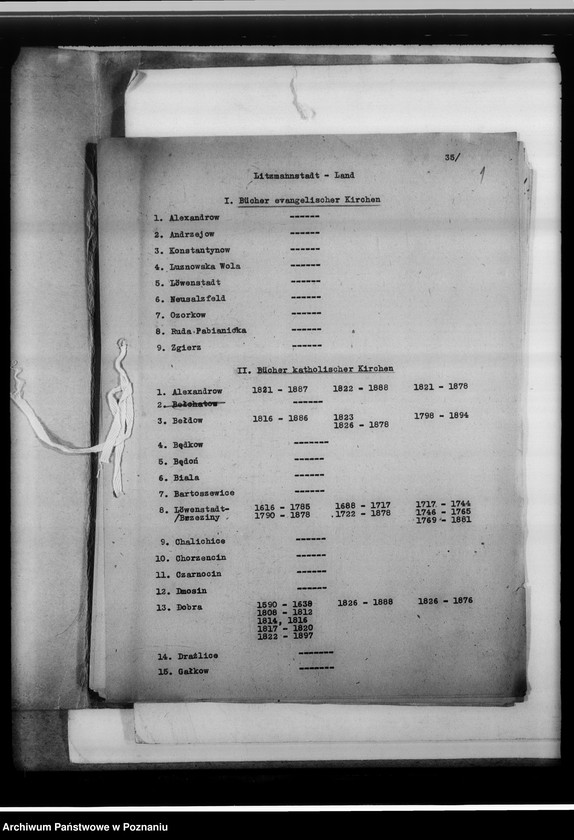 image.from.unit.number "[Wykaz ksiąg kościelnych wyznań: katolickiego, ewangelickiego i mojżeszowego w powiecie łódzkim]"