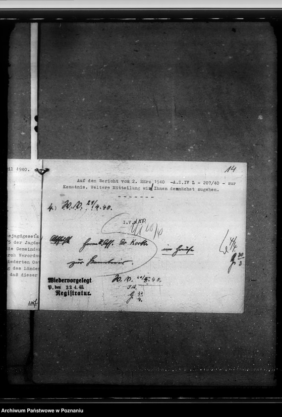 Obraz 18 z jednostki "Wasserzähler. Wasserverluste. Länderanteil an der Jagdscheinge bühr. Ausgleichszuschlag bei Lebendvieh und Ausgleichsabgabe auf frisches Fleisch"