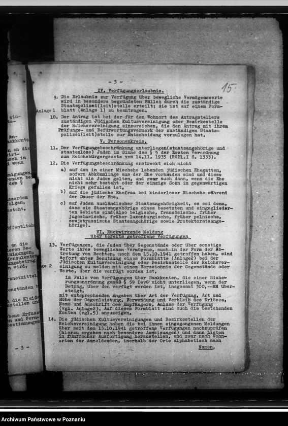 Obraz 19 z jednostki "Rundschreiben der Sparkassen und Giroverbandes Wartheland"