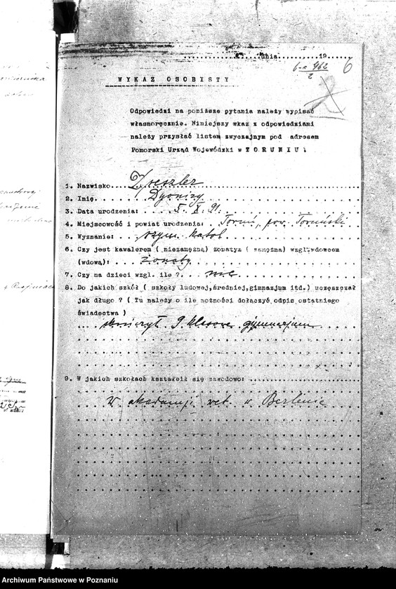 Obraz 10 z jednostki "Pow. lekarz Weterynaryjny Chojnice"