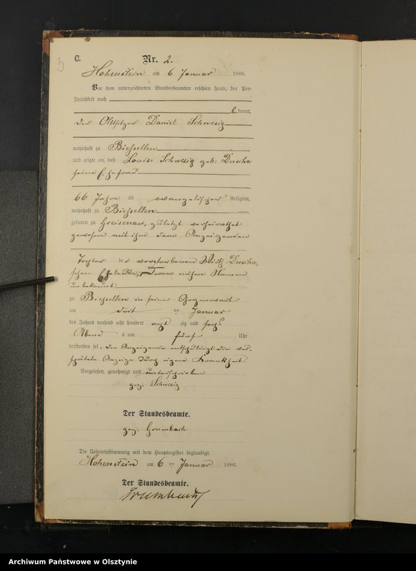 image.from.unit.number "Sterbe-Neben-Register Nr 1 - 194"