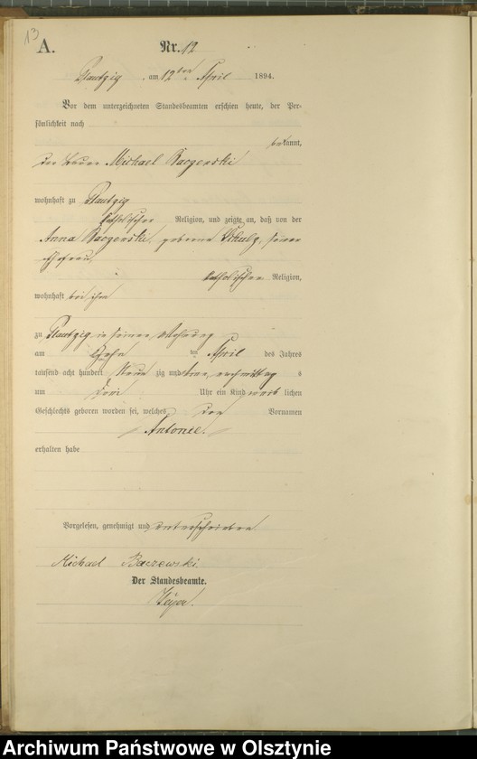 image.from.unit.number "Geburts-Haupt-Regitsre Nr 1 - 50"