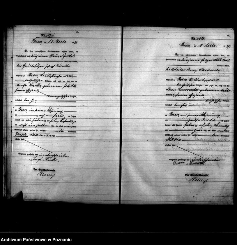 Obraz 16 z jednostki "Księga urodzeń"