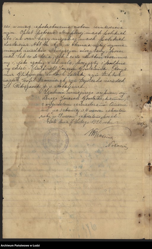 Obraz 6 z jednostki "Jonason Grodzieński i Benjamin Gliksman – fabrykacja i sprzedaż towarów włóknistych"