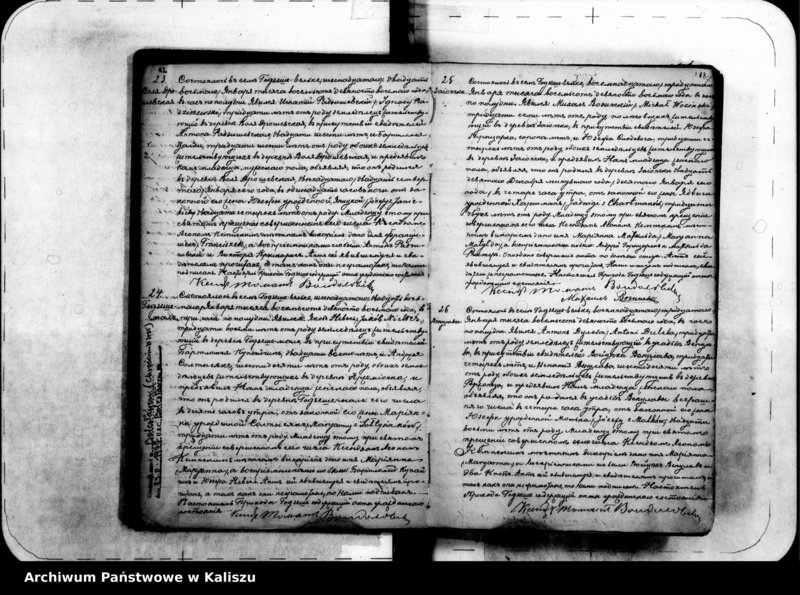 Obraz 19 z jednostki "Duplikat akt urodzeń, małżeństw, zgonów"