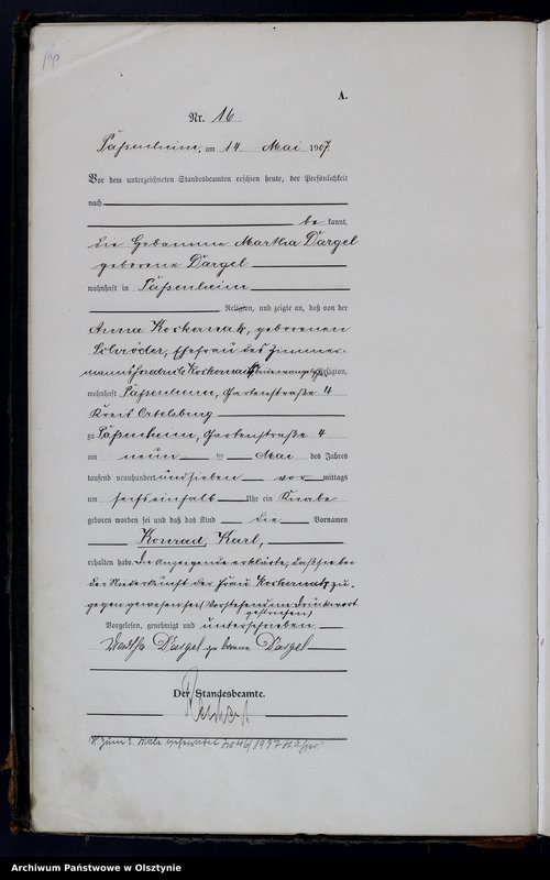 image.from.unit.number "Geburts-Haupt-Register Nr 1 - 55 [1907], Nr 1-67 [1908], Nr 1-60 [1909], Nr 1-68 [1910]"