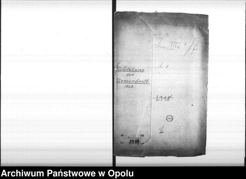 Obraz 4 z jednostki "Anstellung der Armenärzte 1865"