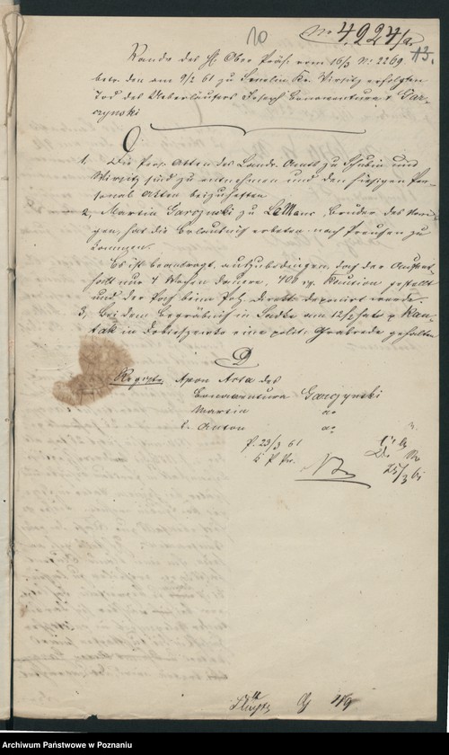 Obraz 19 z jednostki "A. betr. Gutsbesitzer Josef Bonaventura von Garczyński zu Mochnacz, seinem Sohn Patriciosus und seine Brüder Martin und Anton"